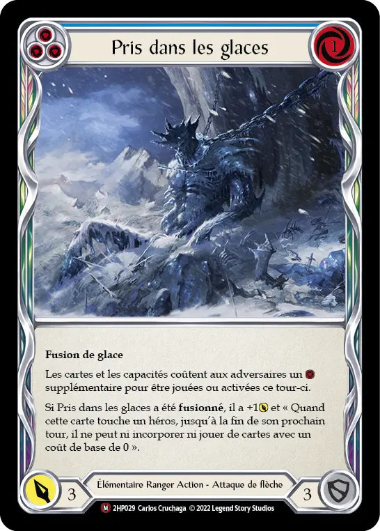 Card: Frost Lock (blu)