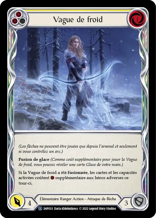 Card: Cold Wave (yel)