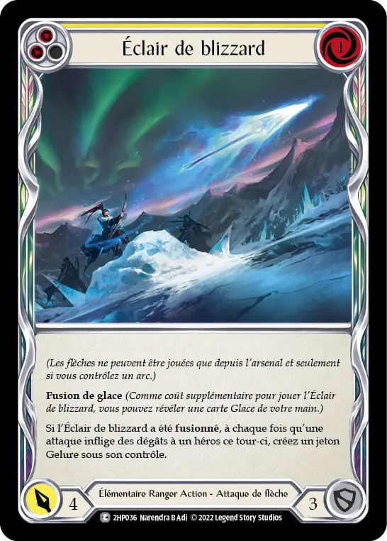 Card: Blizzard Bolt (yel)
