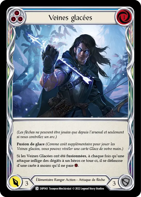 Card: Chilling Icevein (blu)