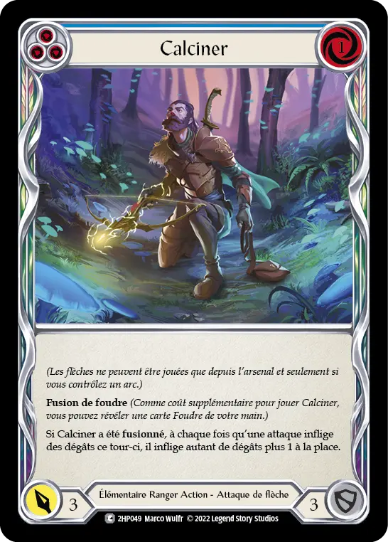 Card: Frazzle (blu)