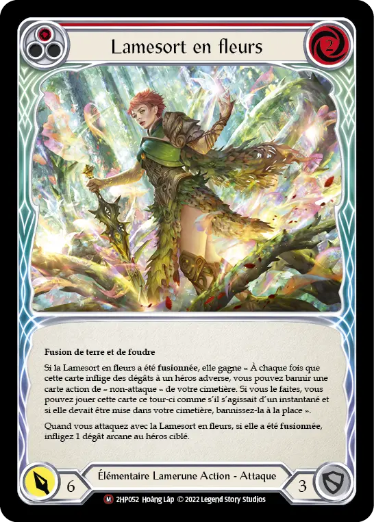 Card: Blossoming Spellblade (red)