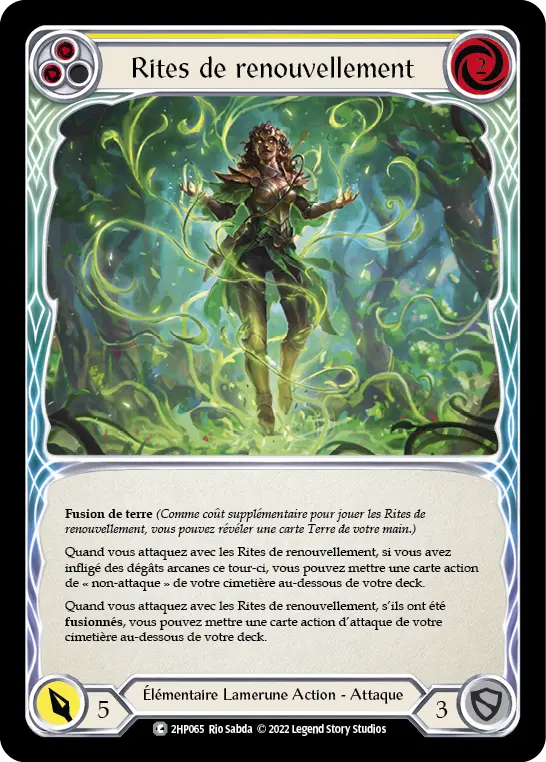 Card: Rites of Replenishment (yel)