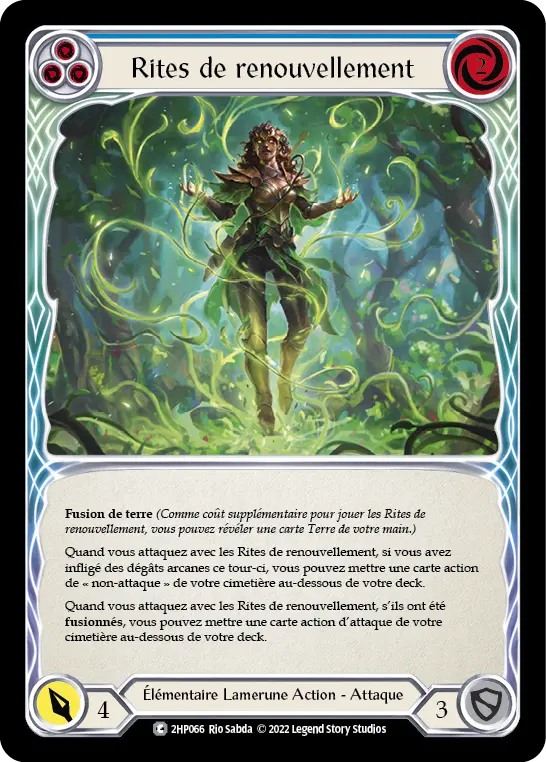 Card: Rites of Replenishment (blu)