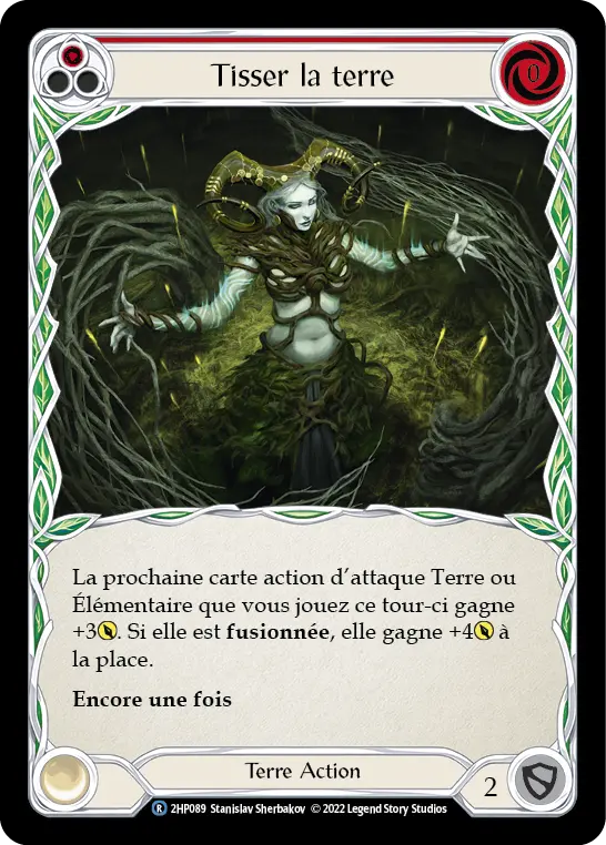 Card: Weave Earth (red)