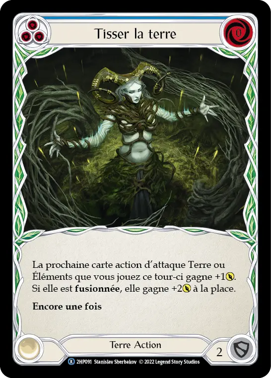 Card: Weave Earth (blu)