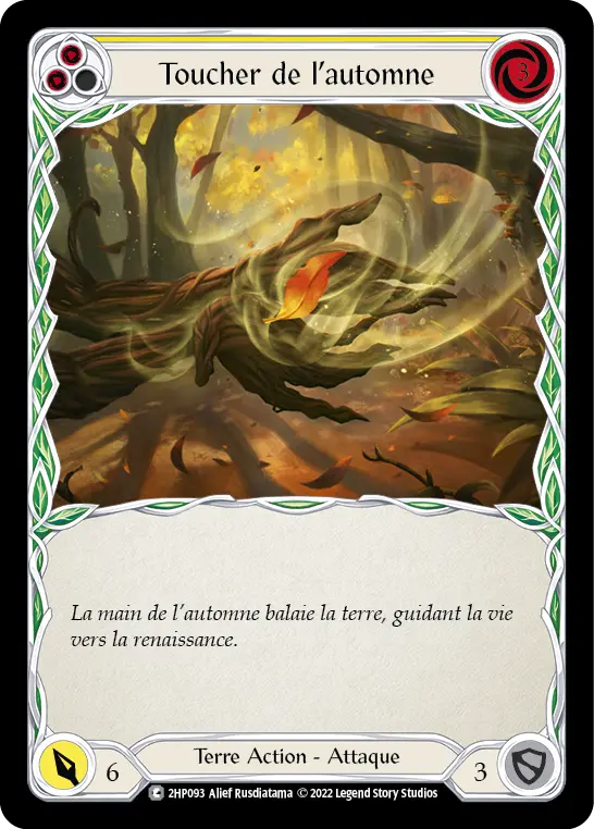 Card: Autumn's Touch (yel)