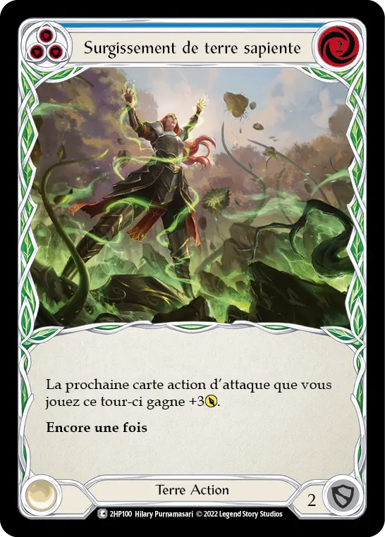 Card: Earthlore Surge (blu)