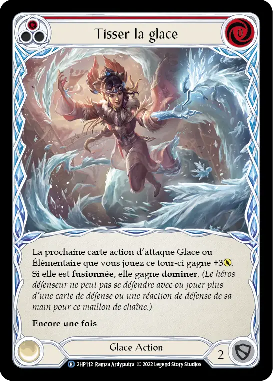 Card: Weave Ice (red)