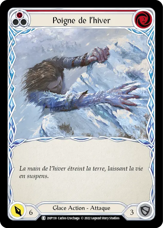 Card: Winter's Grasp (red)