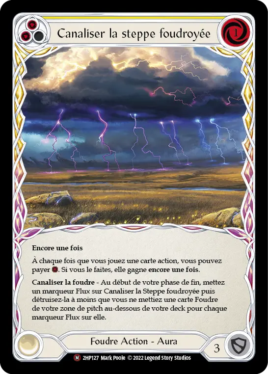 Card: Channel Thunder Steppe (yel)