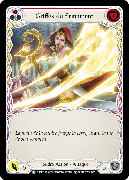 Card: Heaven's Claws (red)