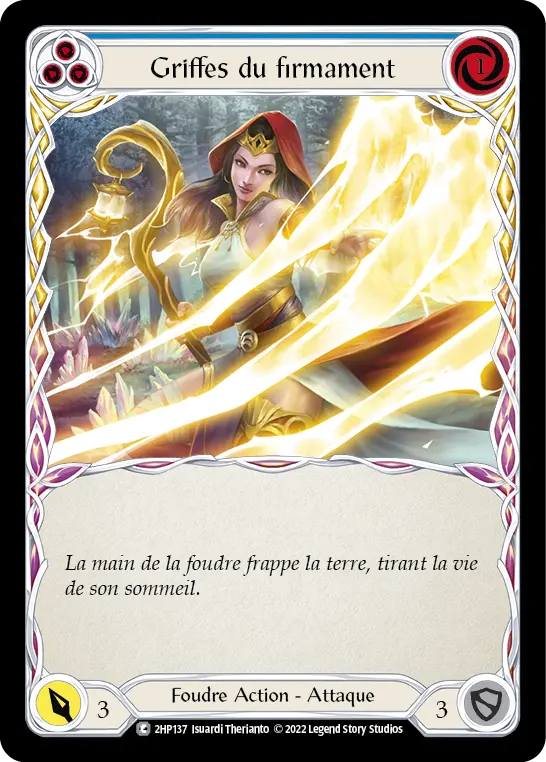 Card: Heaven's Claws (blu)