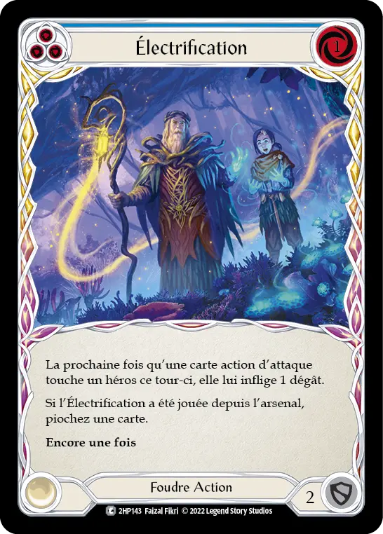 Card: Electrify (blu)