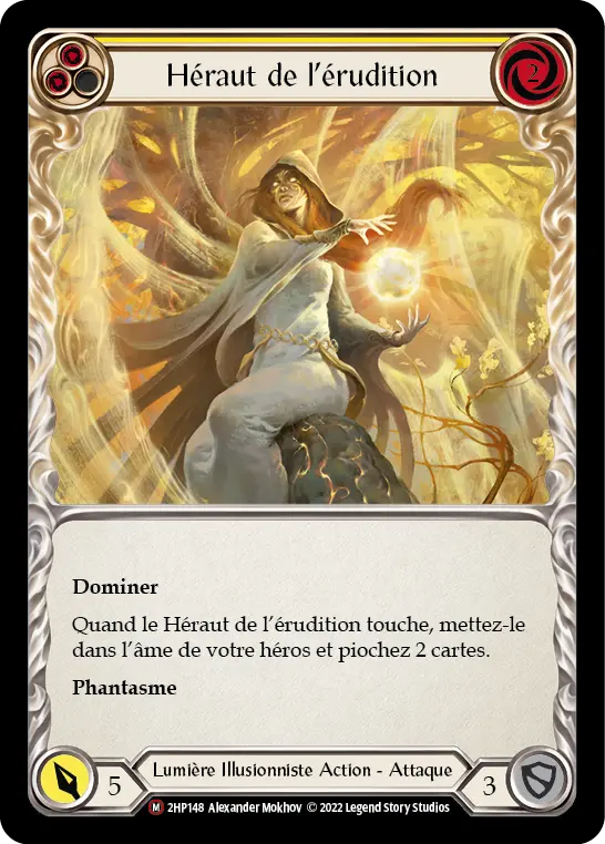 Card: Herald of Erudition (yel)