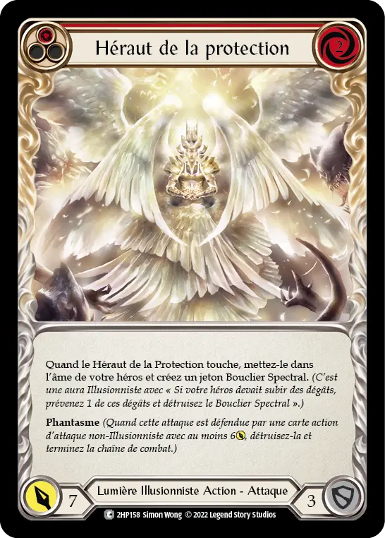 Card: Herald of Protection (red)