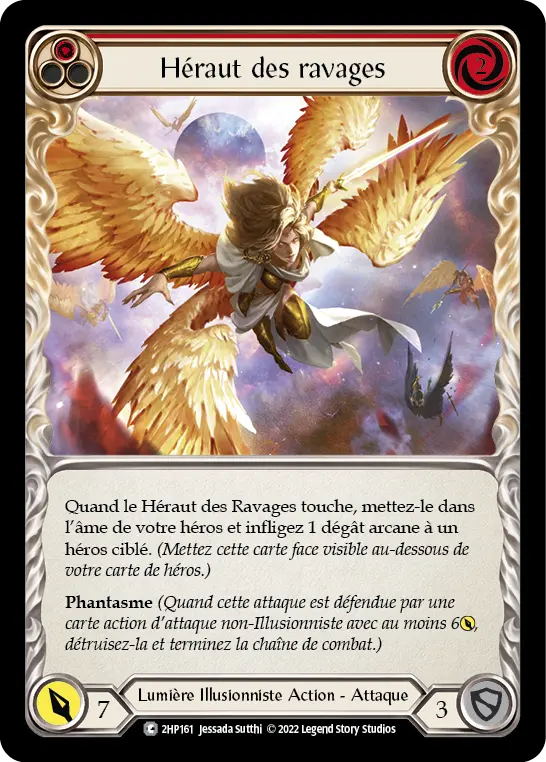 Card: Herald of Ravages (red)