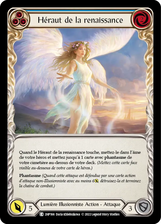 Card: Herald of Rebirth (blu)