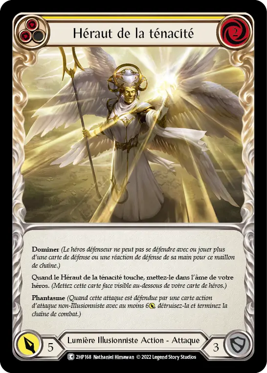 Card: Herald of Tenacity (yel)