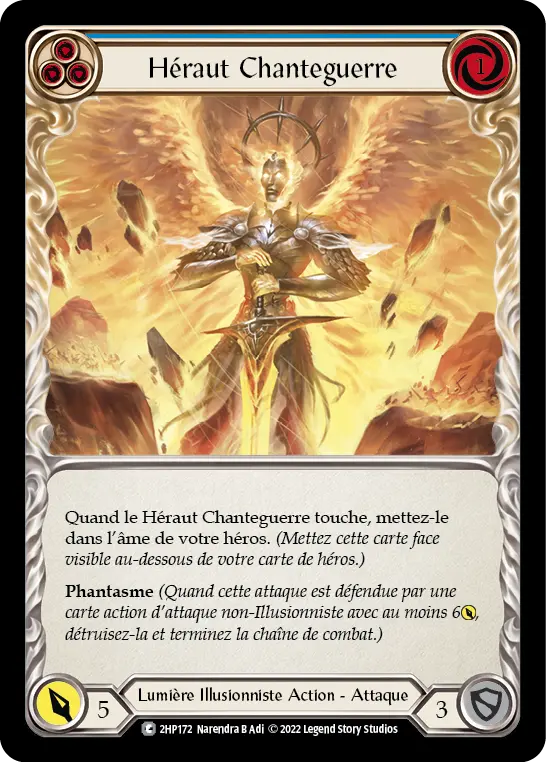 Card: Wartune Herald (blu)