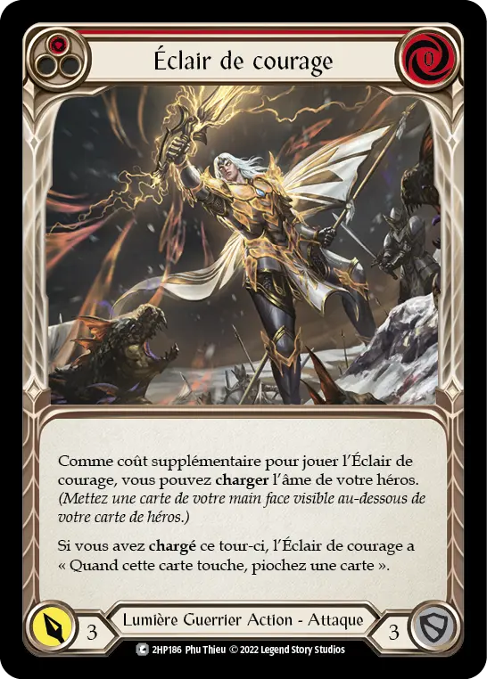 Card: Bolt of Courage (red)