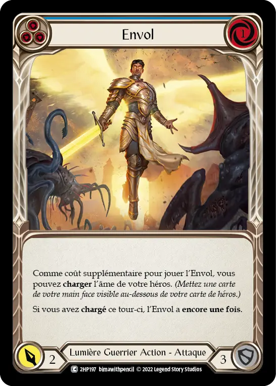 Card: Take Flight (blu)