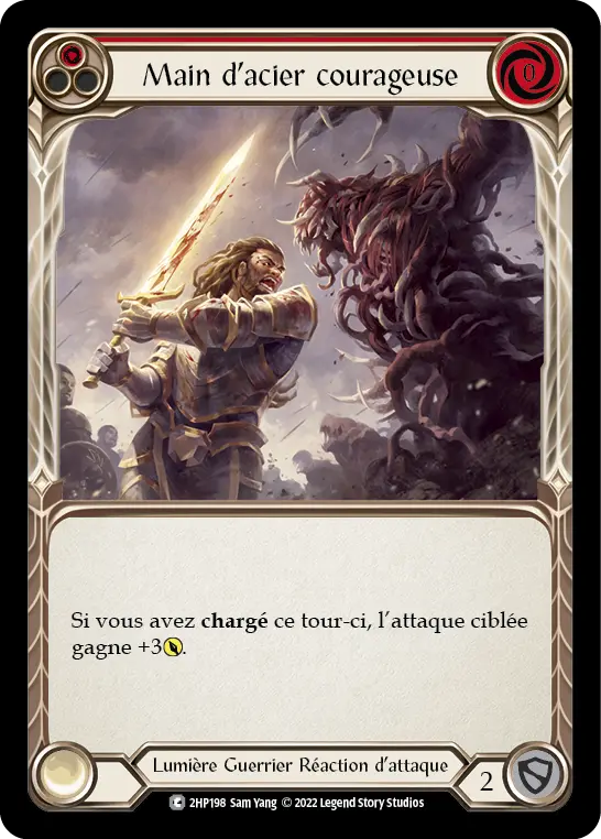 Card: Courageous Steelhand (red)