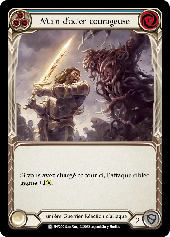 Card: Courageous Steelhand (blu)