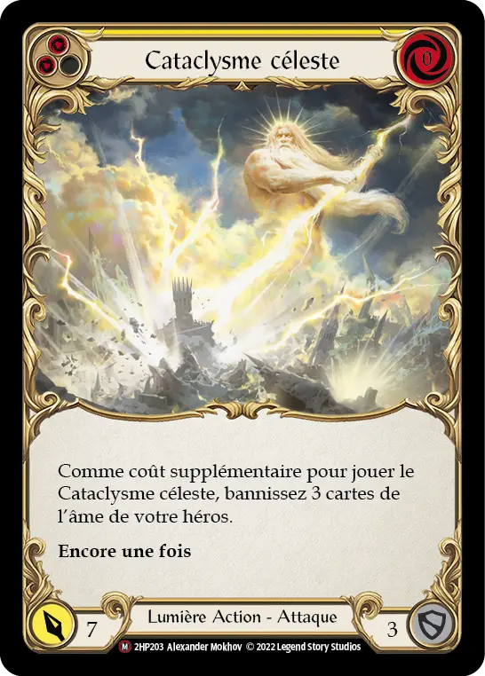 Card: Celestial Cataclysm (yel)