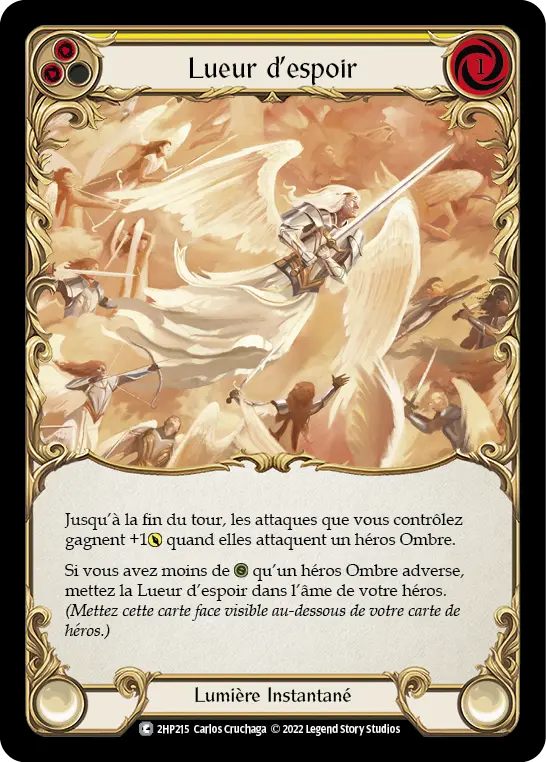 Card: Ray of Hope (yel)