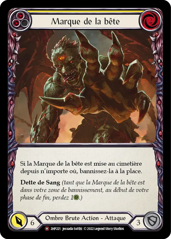 Card: Mark of the Beast (yel)