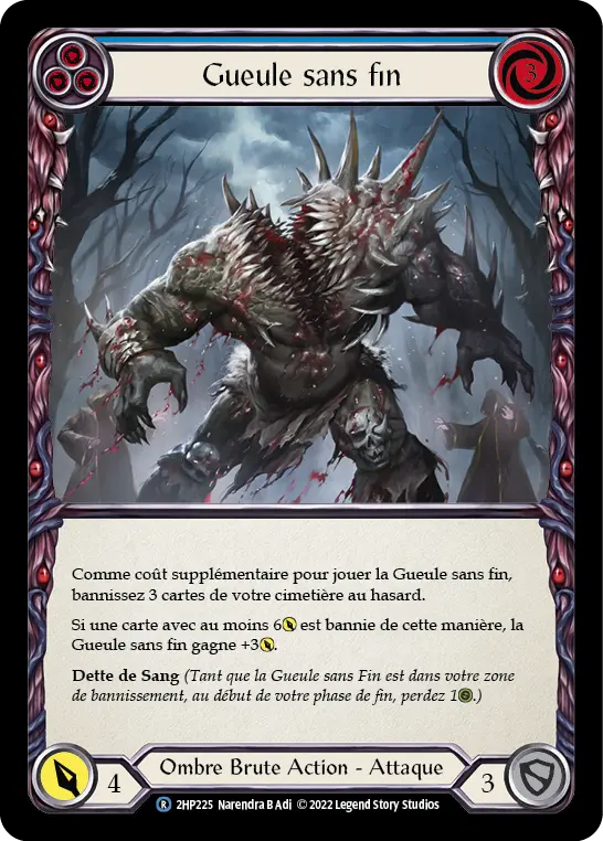 Card: Endless Maw (blu)