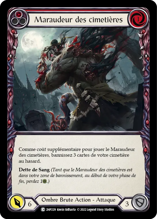 Card: Boneyard Marauder (red)