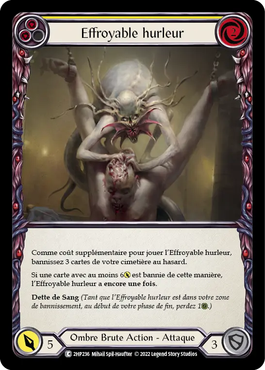 Card: Dread Screamer (yel)