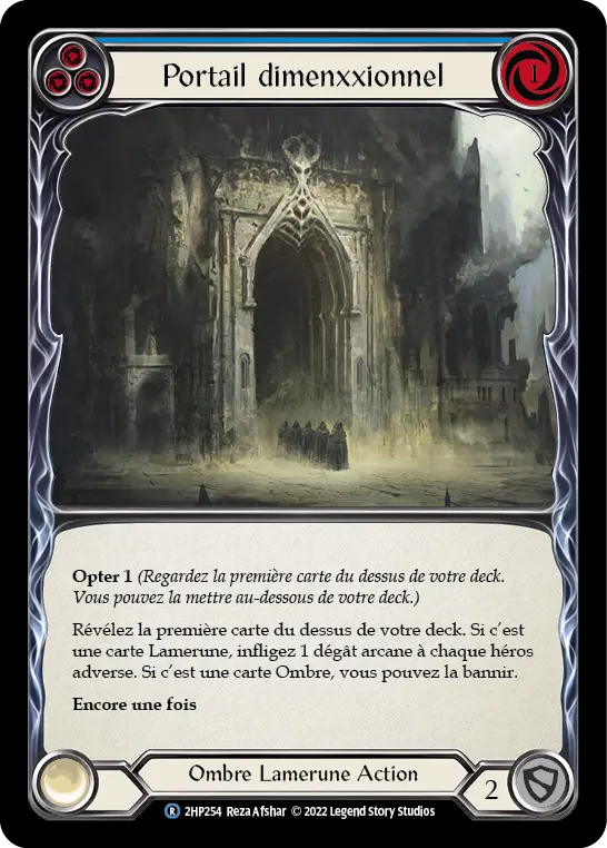 Card: Dimenxxional Gateway (blu)