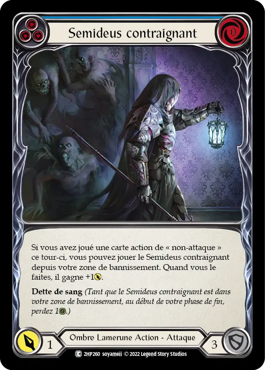 Card: Bounding Demigon (blu)