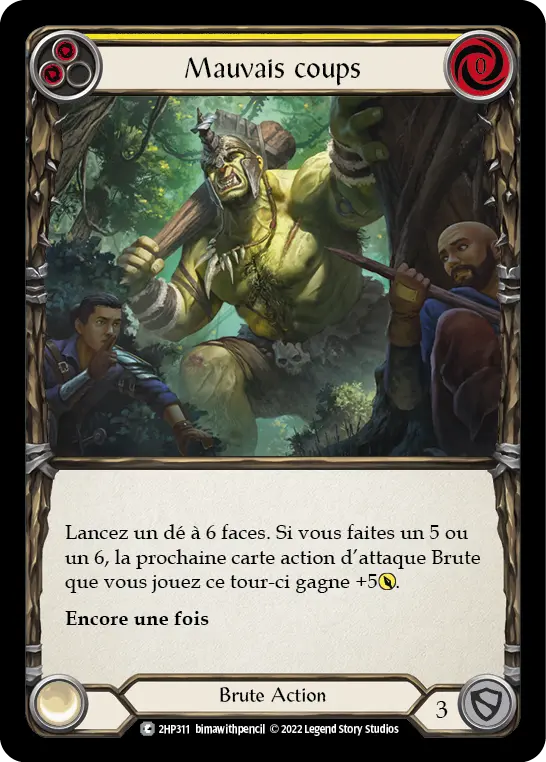 Card: Bad Beats (yel)