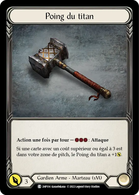 Card: Titan's Fist