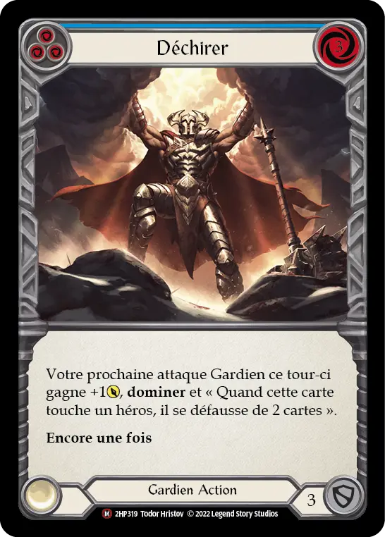Card: Tear Asunder (blu)