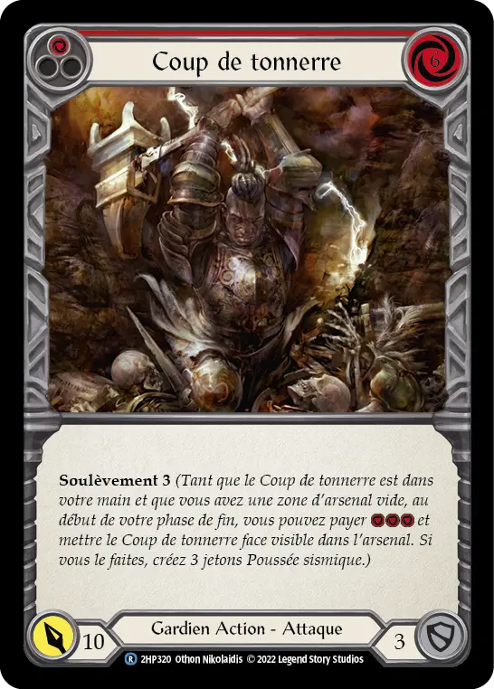 Card: Thunder Quake (red)