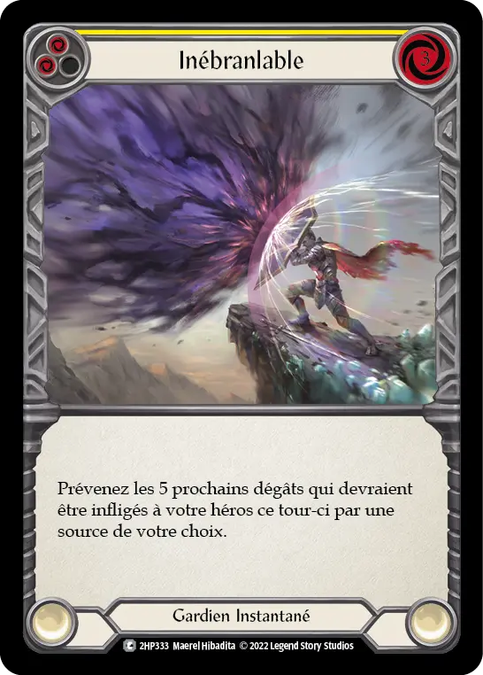 Card: Steadfast (yel)