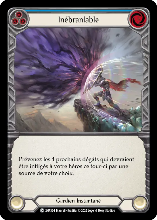 Card: Steadfast (blu)