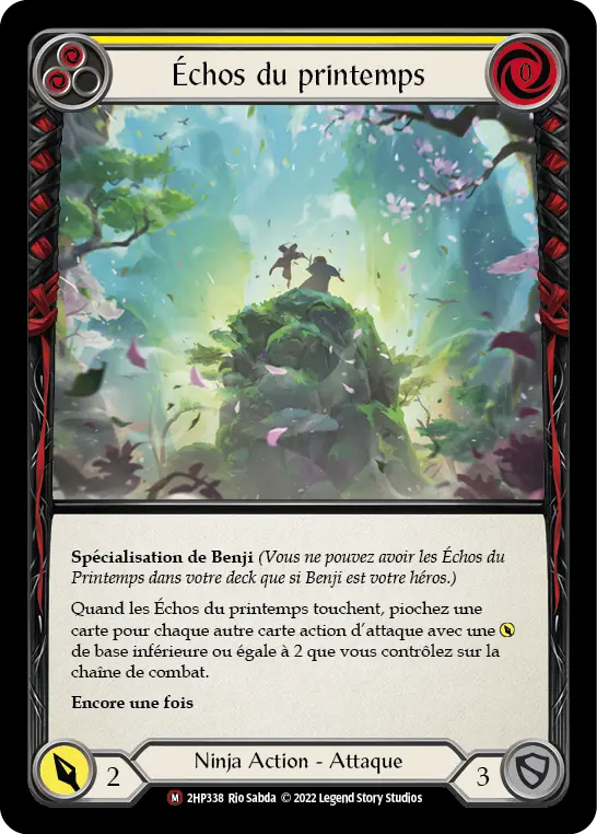 Card: Spring Tidings (yel)