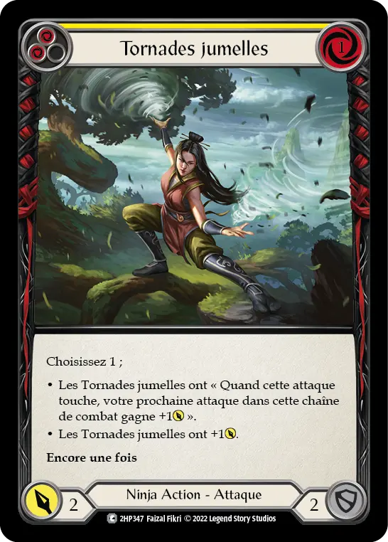 Card: Twin Twisters (yel)