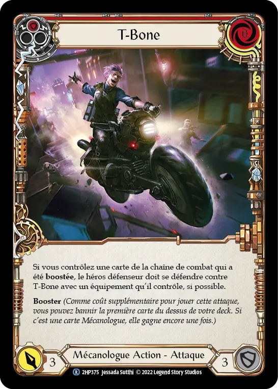 Card: T-Bone (red)