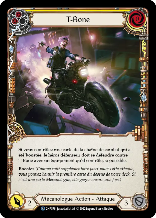 Card: T-Bone (yel)