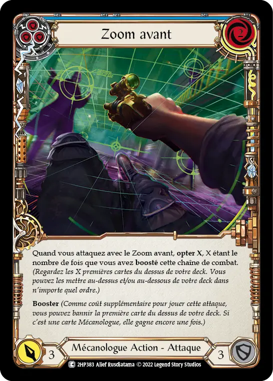 Card: Zoom In (blu)