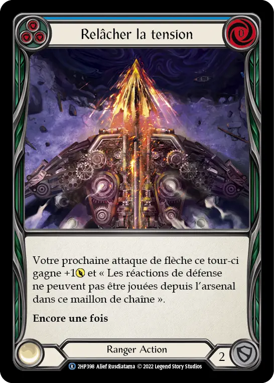 Card: Release the Tension (blu)