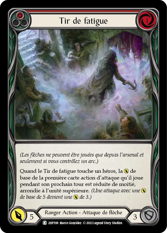 Card: Fatigue Shot (red)