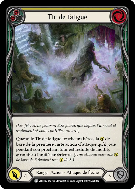 Card: Fatigue Shot (yel)
